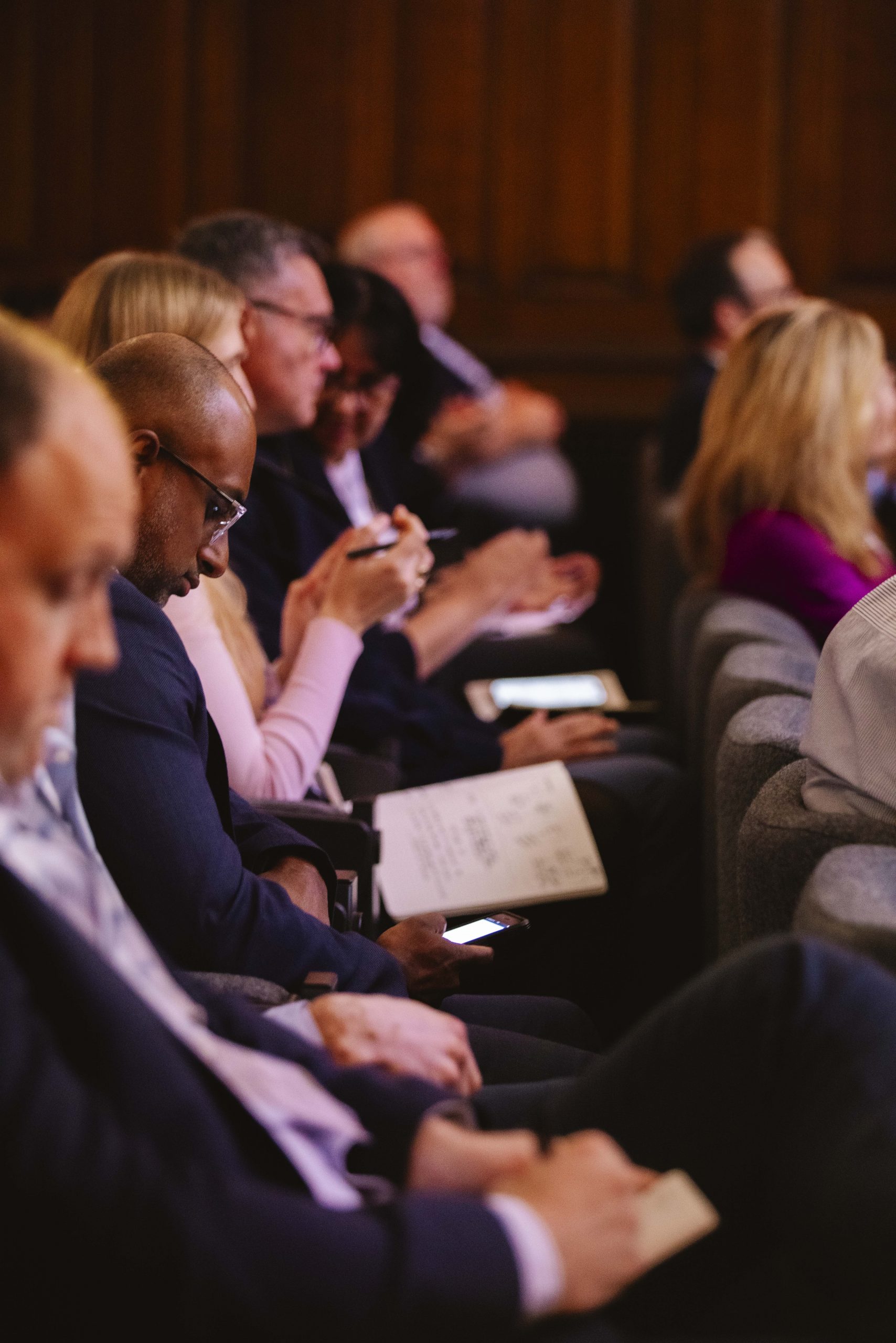 Conference audience session