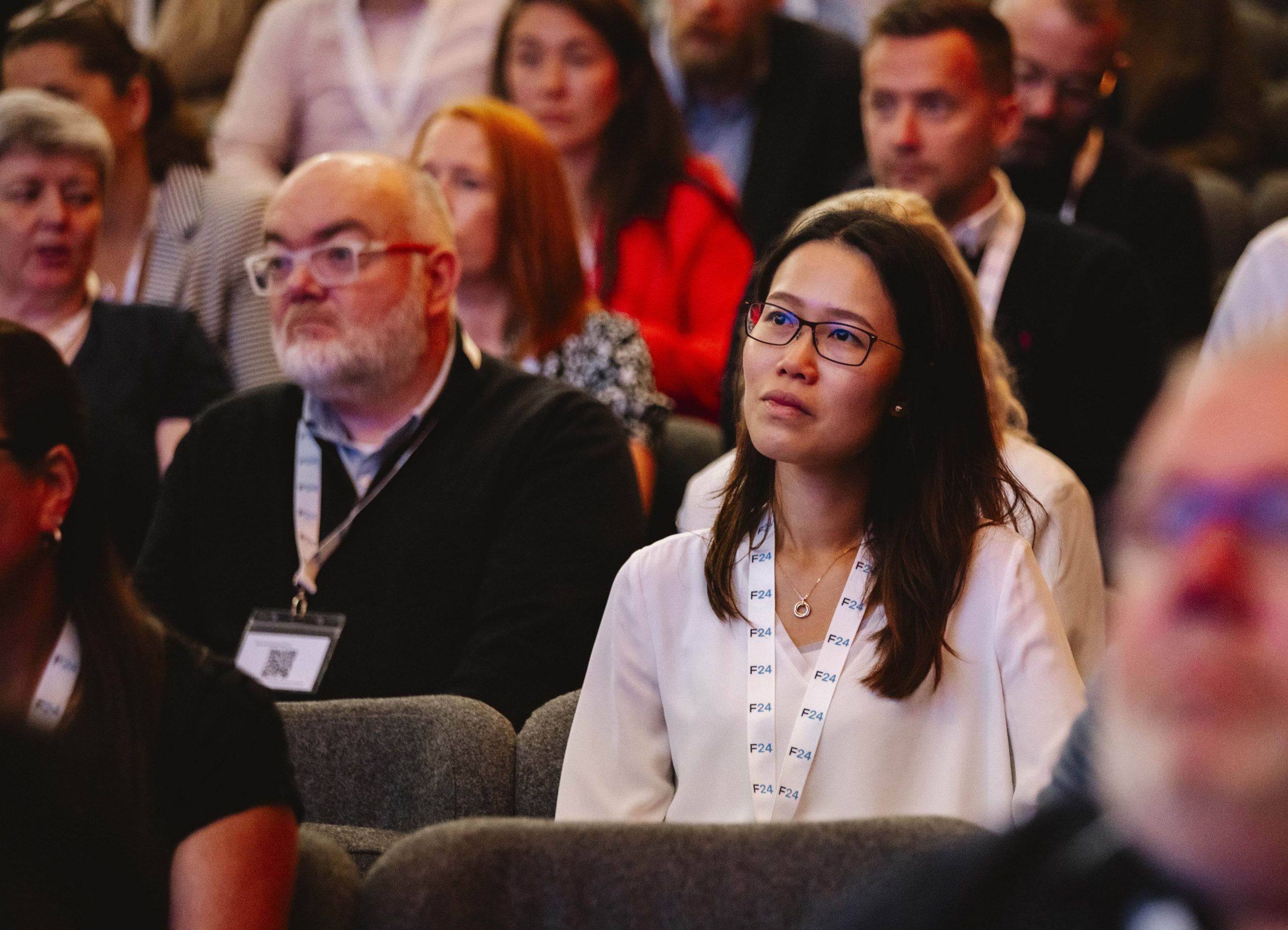 Conference networking audience